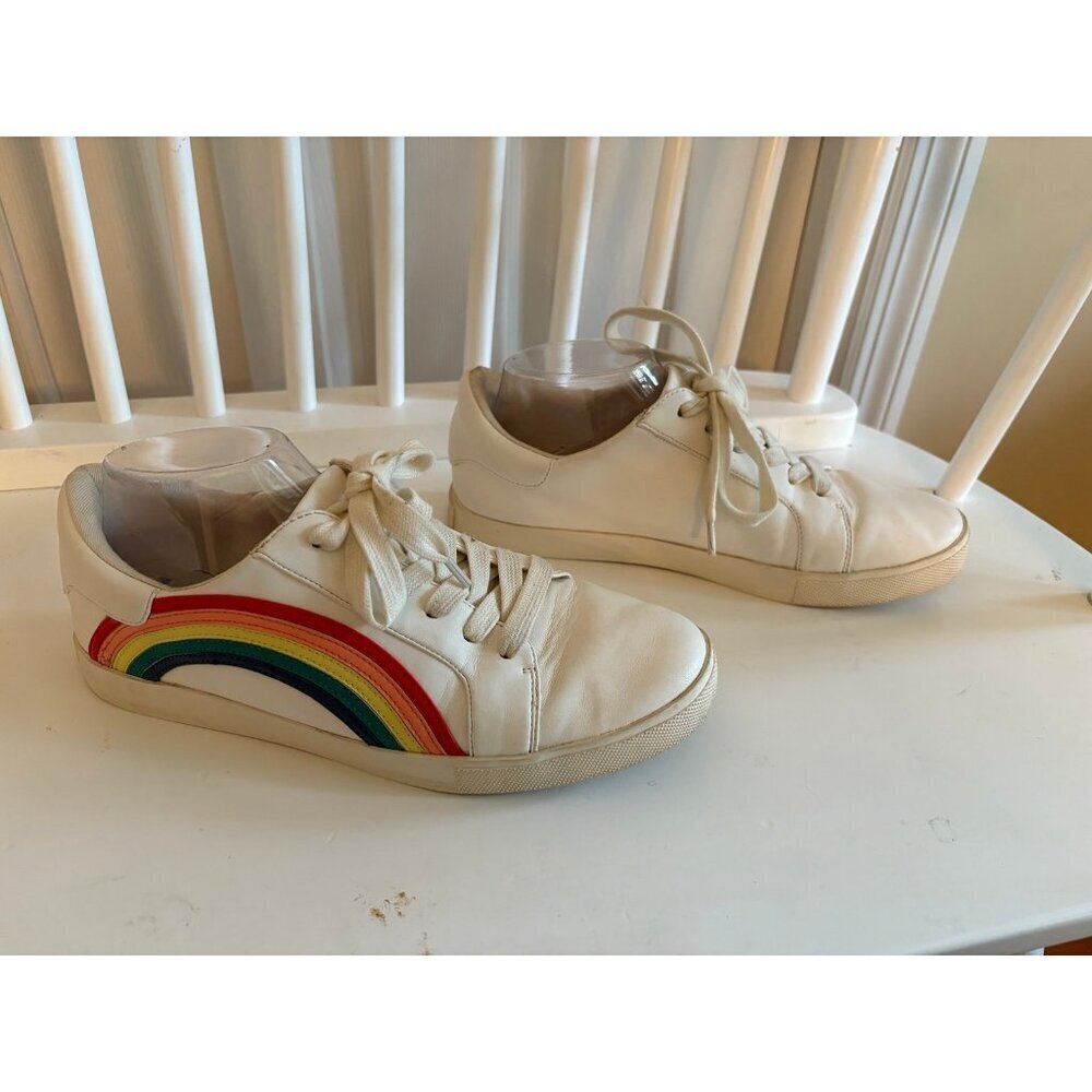 Womens Katy Perry The Rizzo Court Sneakers Shoes Rainbow - Picture 2 of 7